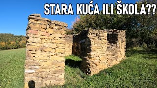 NEOBIČNA STARA KUĆA ILI ŠKOLA? LIVADE PRIRODA, STARO KORITO (Rijetkost za vidjeti)