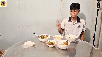 Bữa cơm trưa đạm bạc mời cả nhà cùng thưởng thức với gia đình Lâm Phạm TV
