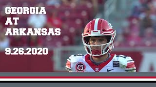 Georgia at Arkansas | 2020 Georgia Football | Game 1