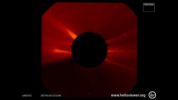 LASCO C2 (2017-02-25 23:48:08 - 2017-02-26 23:12:13 UTC)