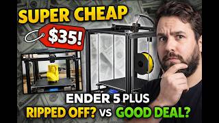 I Bought a Creality Ender 5 Plus for $35… Was It a Scam or a STEAL