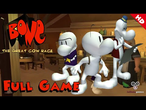 Bone: The Great Cow Race (Telltale Games) - Full Game 1080p60 HD Walkthrough - No Commentary