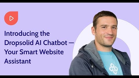 Introducing the Dropsolid AI Chatbot — Your Smart Website Assistant