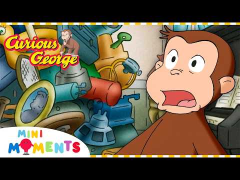 That's a HUGE Mess! 🐵 | Curious George | Mini Moments