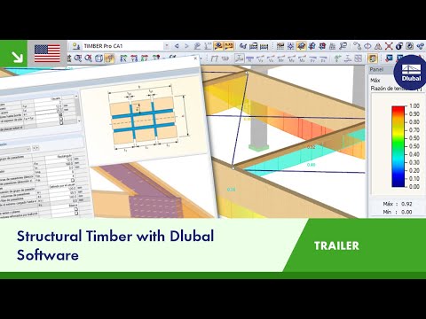 Trailer: Structural Timber with Dlubal Software