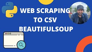 Web Scraping to CSV file using BeautifulSoup | Beginner Tutorial screenshot 4