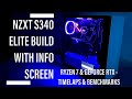 RTX 2060 GAMING PC BUILD IN NZXT S340 ELITE WITH STATUS SCREEN