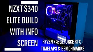 ИГРОВОЙ ПК RTX 2060 НА NZXT S340 ELITE С ЭКРАНОМ СОСТОЯНИЯ