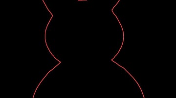 Use Inkscape to trace png silhouette image to cut in Glowforge