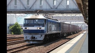 2　2019 08　JR・東海道線　清州駅　EF210 150　683系・しらさぎ