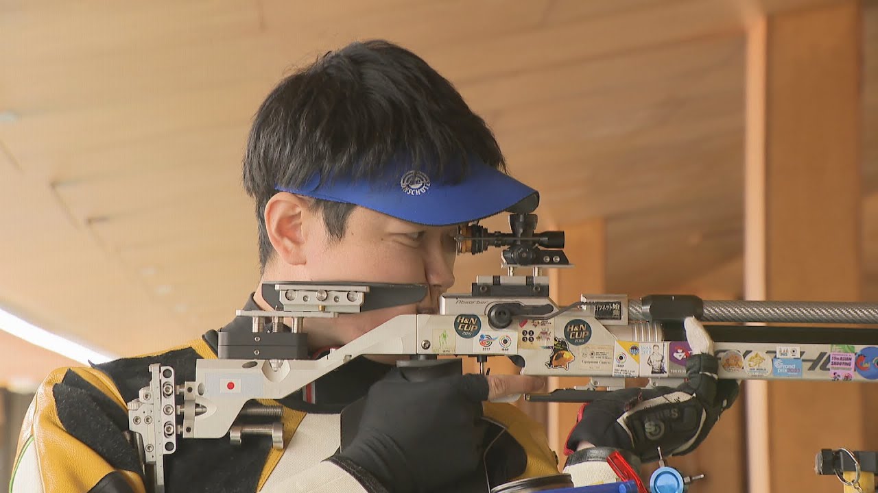 パリ五輪・ライフル射撃の出場が事実上内定の岡田直也選手が意気込み