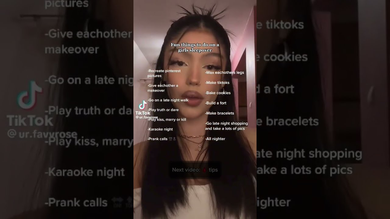 Fun Things To Do On A Girl Sleepover Lola Bekka Aesthetic Advice Tips Lolabekka