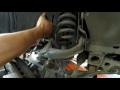Mitsubishi pajero front shock absorber replacement