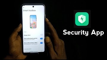 Enable Smart Toolbox | MIUI 12.5 Enhanced Edition | MIUI 13/12.5 Security App | Dot SM