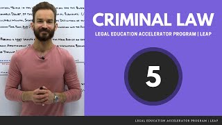 Criminal Law: The Causation Requirement [LEAP Preview]