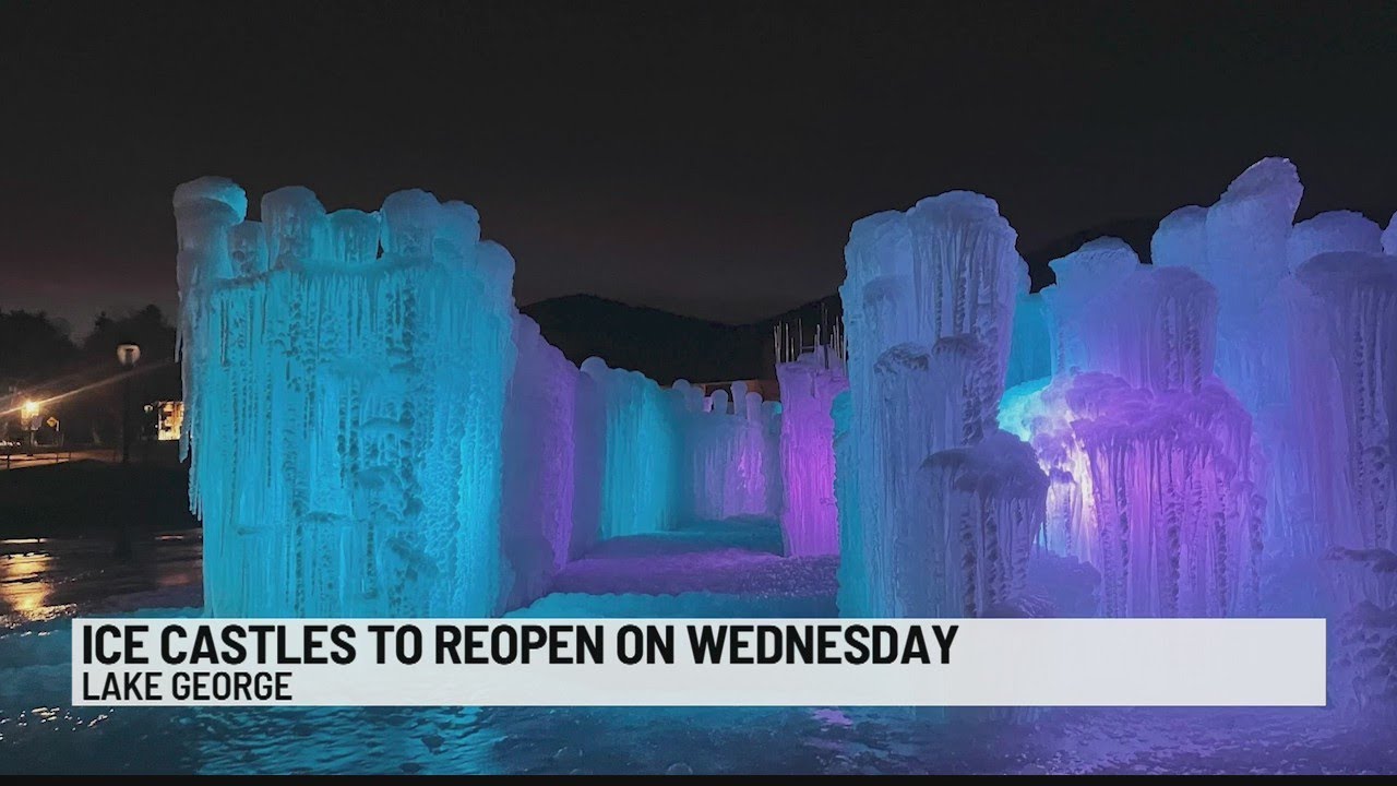 Lake Ice Castles to reopen on Wednesday YouTube