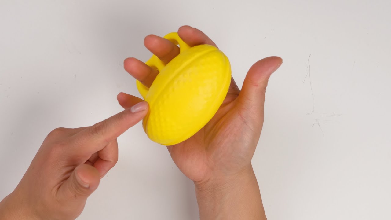 A good exerciser for your handsFanwer finger ball Exerciser YouTube