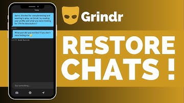 Grindr How To Restore Chats !