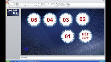 Hướng dẫn thiết kế đồng hồ đếm ngược trong PowerPoint 2010
