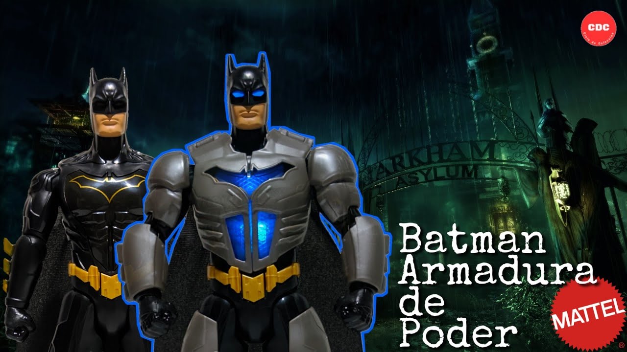 Batman Armadura de Poder - Mattel - YouTube