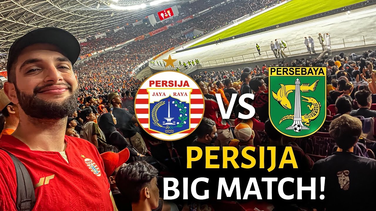 Persija Big Match On GBK Stadium! 🇮🇩 - Persija Vs Persebaya!