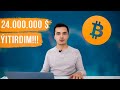24Million Dollary yitirdim 😨 Bitcoin we cryptocurrency barada - Ahmet Meredov