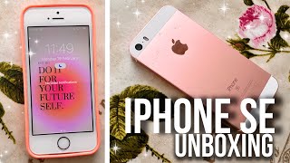 iPhone SE 1st Generation Unboxing in 2024 + Camera Test and Home Screen Customisation