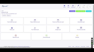Lead Management System Demo |Customer Relation Management Software ,Track,Convert,Organize Your Lead