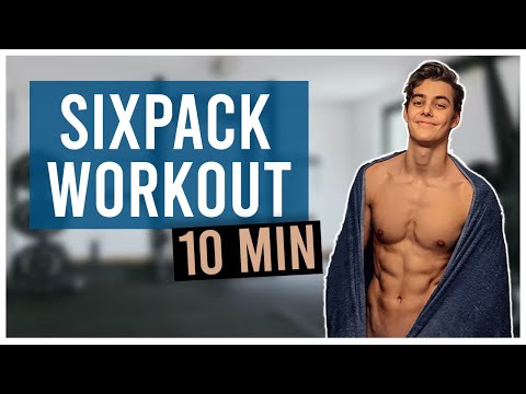 10 MINUTE HOME AB WORKOUT (NO EQUIPMENT BODYWEIGHT WORKOUT)