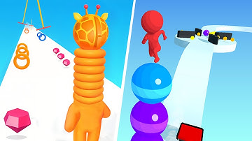 Long Neck Run 🆚 Stack Rider🌻🧿🌺🌈Max Levels Walkthrough Android IOS Update Gameplay 4999