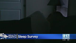 Survey shows many Americans struggling with sleep