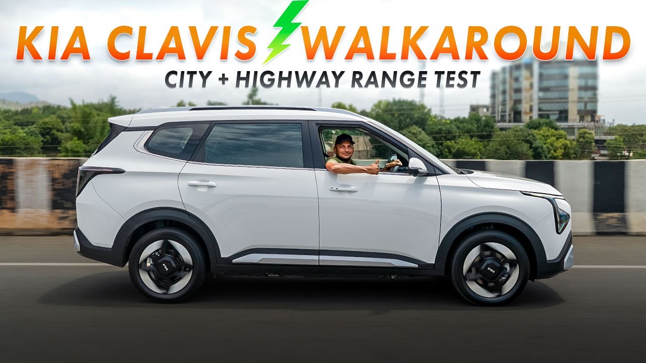 Kia Carens EV Drive Impressions and Range Test | Gagan Choudhary