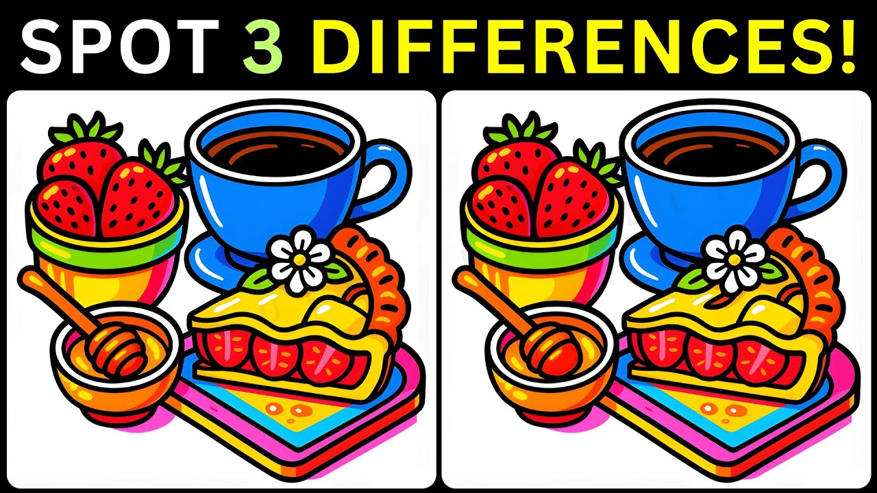 🔍Найдите три хитроумных изменения, скрывающихся внутри головоломки! 【#356 Игра-головоломка】