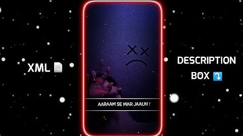 Broken Xml File 💔😓🥀 Sad Song 🥺 #broken #sadlofi #newtrend #xml #alightmotion #alone @UniqueRAJIB2