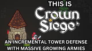 Growing an UNSTOPPABLE ARMY in this Incremental Tower Defense!: Crown Siege screenshot 5