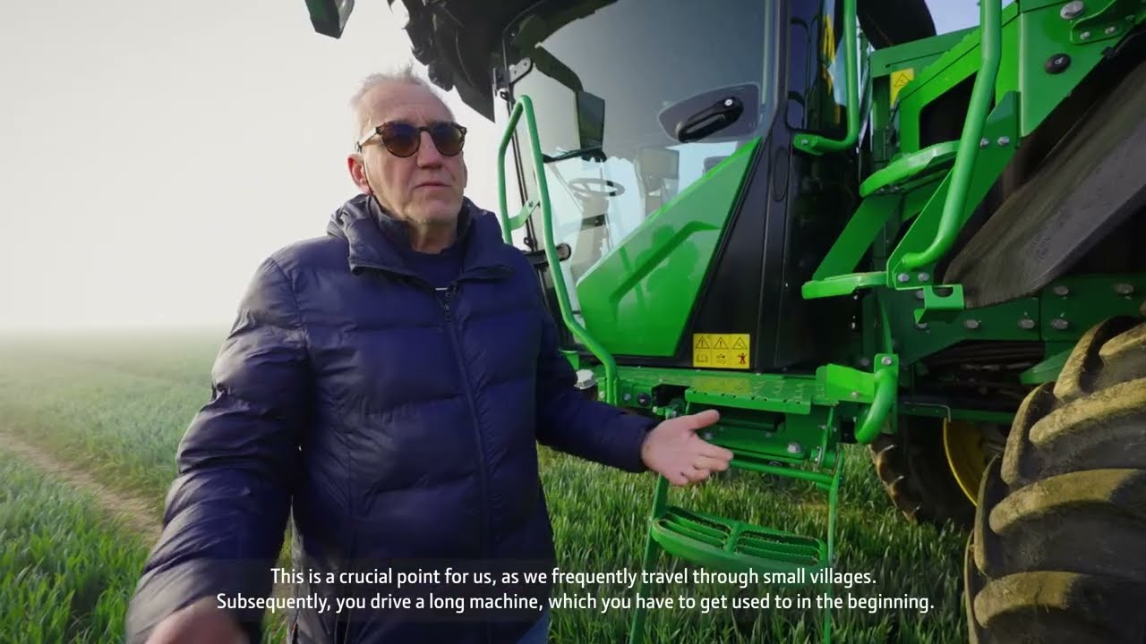 John Deere 500R Sprayer Customer Testimonial Luc Tesnière from France