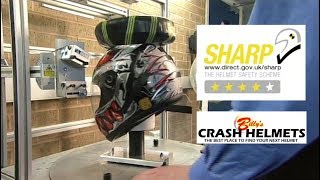 SHARP crash helmet testing