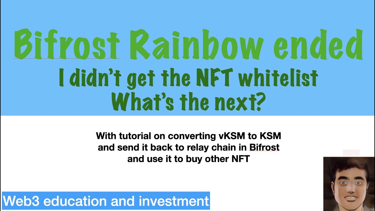 Bifrost Rainbow ended and tutorial on converting vKSM from bifrost to KSM in Kusama chain