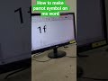 ms word# parrot symbol