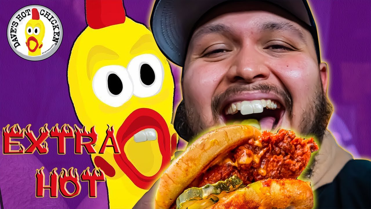 *EXTRA HOT CHICKEN* DAVE'S HOT CHICKEN REVIEW BEST CHICKEN SANDWICH