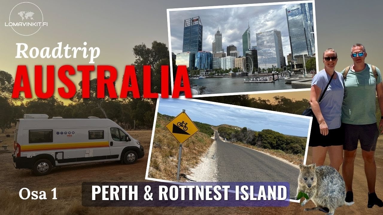 Perth & Rottnest Island – Roadtrip Länsi-Australiassa alkaa! 🇦🇺