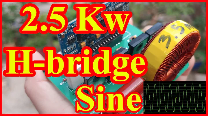 DIY 2.5kW Pure Sine Wave Inverter Using H Bridge & 2 Transformers | JLCPCB