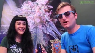 Cannapedia at the Spannabis 2016 / Interview with Vanessa from Sweet Seeds
