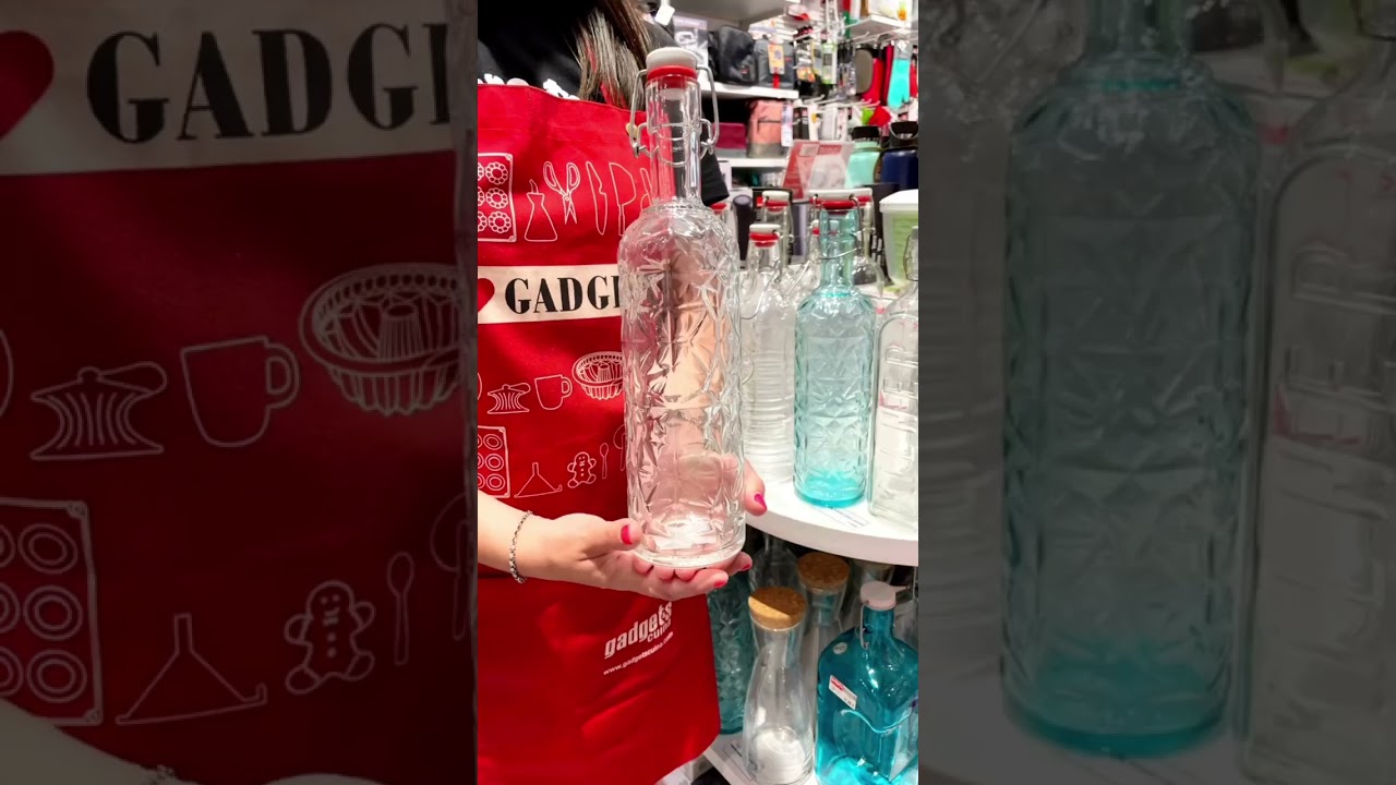 Botella de Cristal Borosilicato para agua 