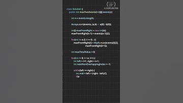 Day 7: LeetCode Daily Challenge – Two Best Non-Overlapping Events 🧠