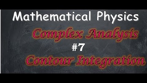 #15 Contour Integration - Curve & Line |Residue Theorem| Complex Analysis| Mastering MMP