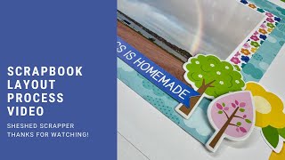 картинка: Видео процесса создания макета альбома // Любовь растёт здесь // Бульвар Беллы // Вишенка на торт...