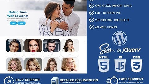 Lovechat - Dating & Relationship WooCommerce WordPress Theme