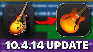 New Garageband Update - Whats Changed In Version 10.4.14