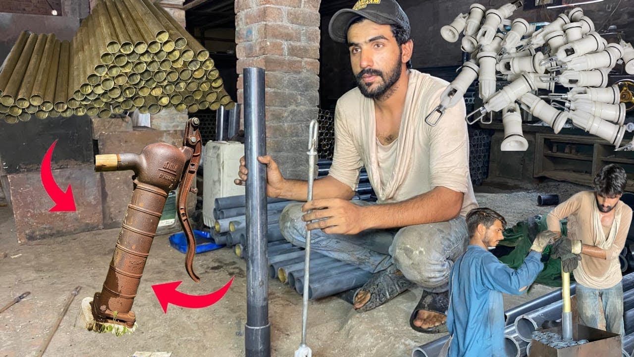 A Step of Manufacturing Hand Water Pump: Amazing Process of Making Water Well Cylinder